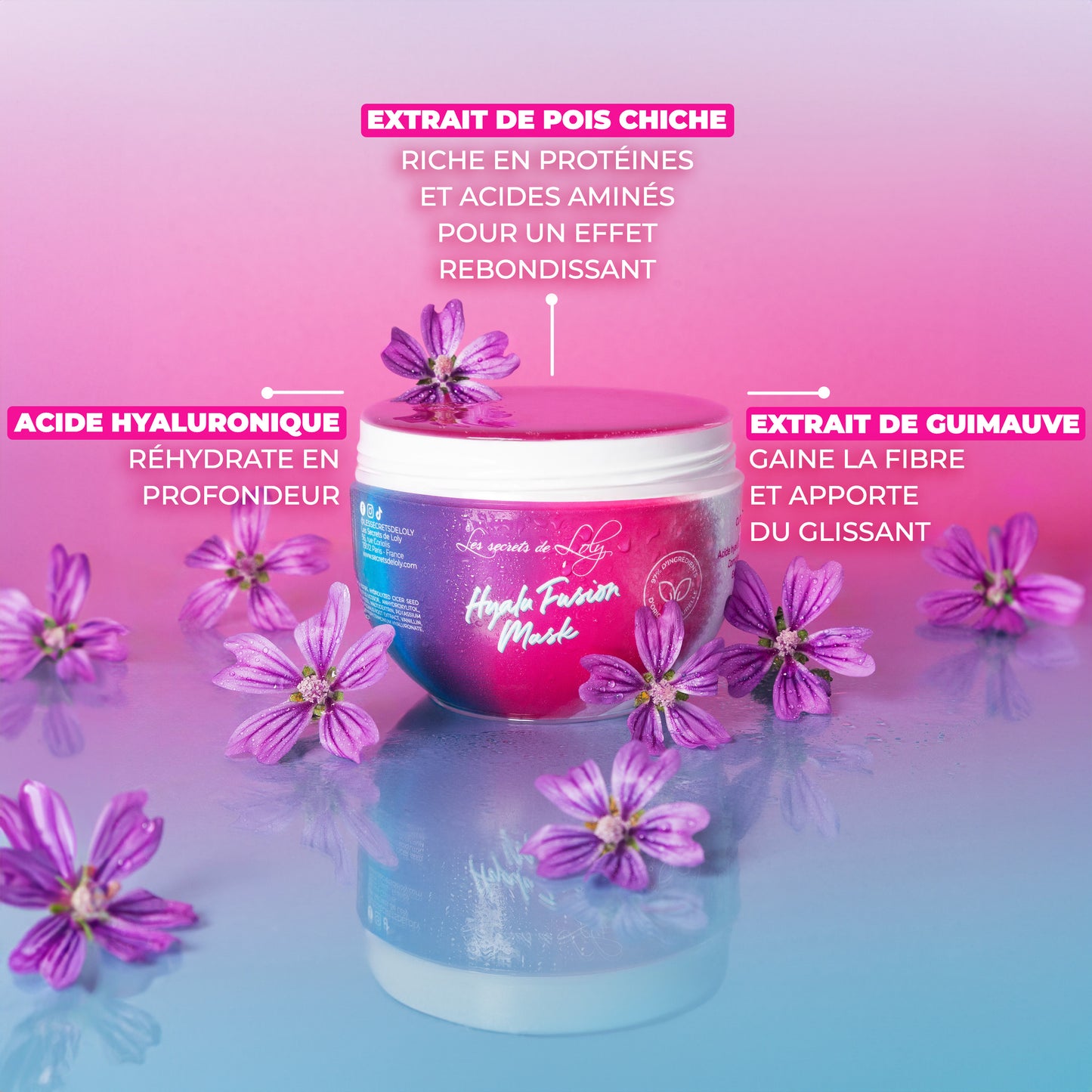 Hyalu Fusion Mask - masque activateur de boucles