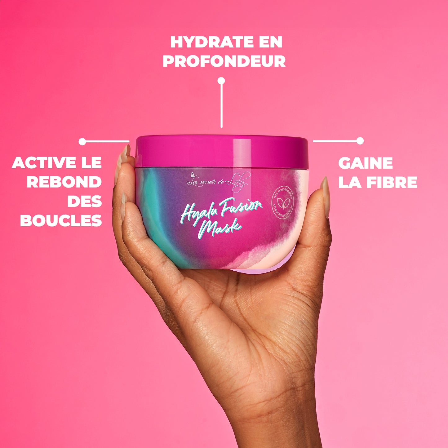 Hyalu Fusion Mask - masque activateur de boucles