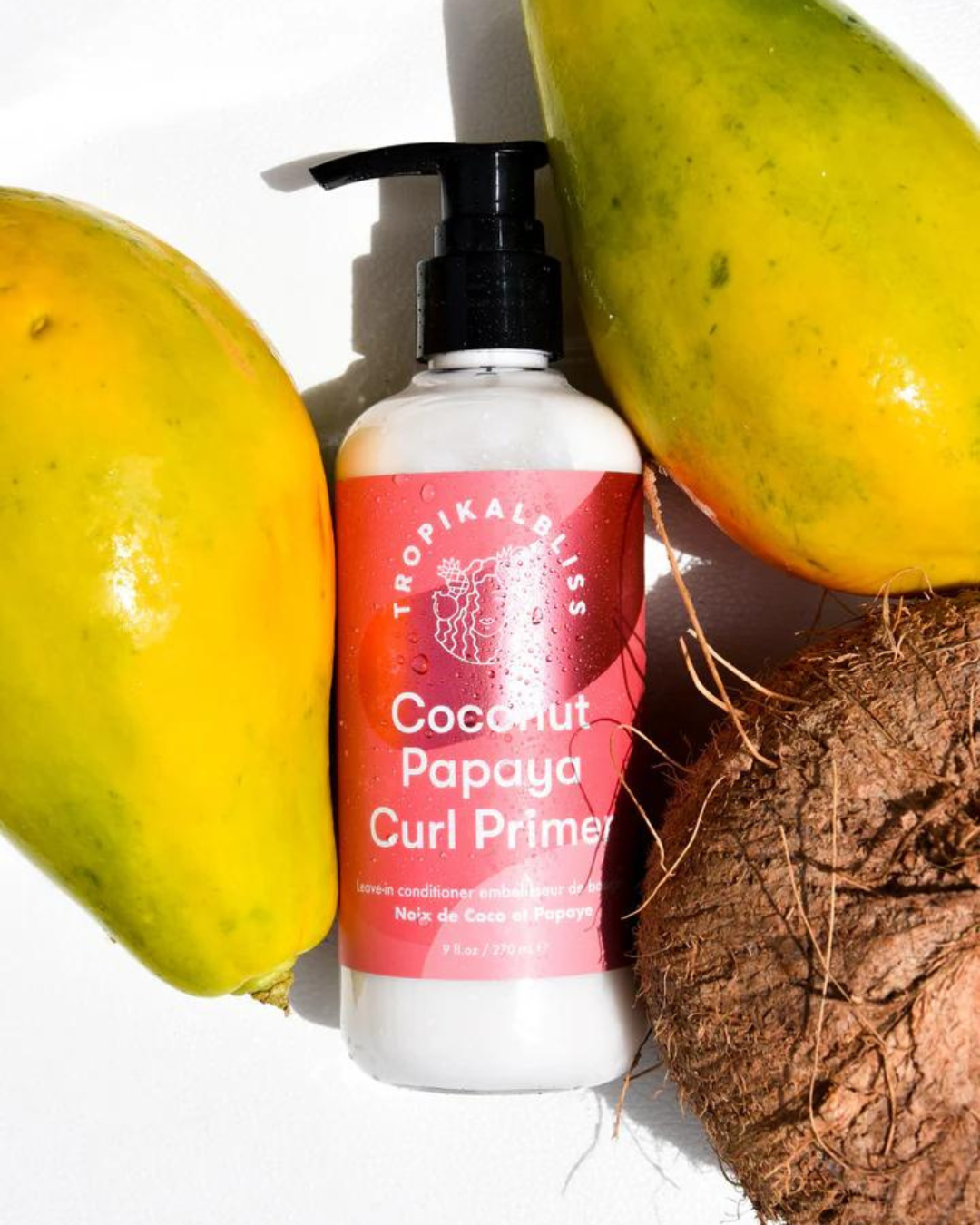 Coconut Papaya Curl Primer - Leave-in léger