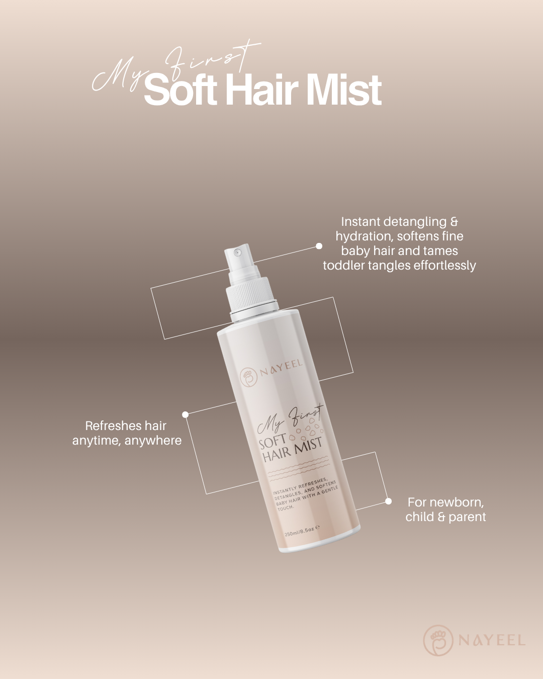 My first Soft Mist Spray - Brume Rafraichissante Nayeel