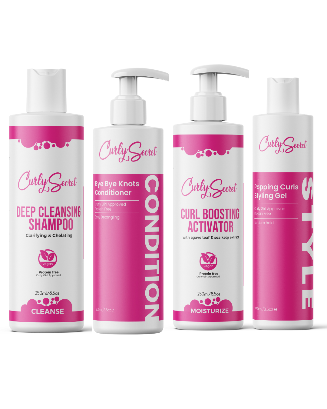 Routine Cheveux secs Curly Secret