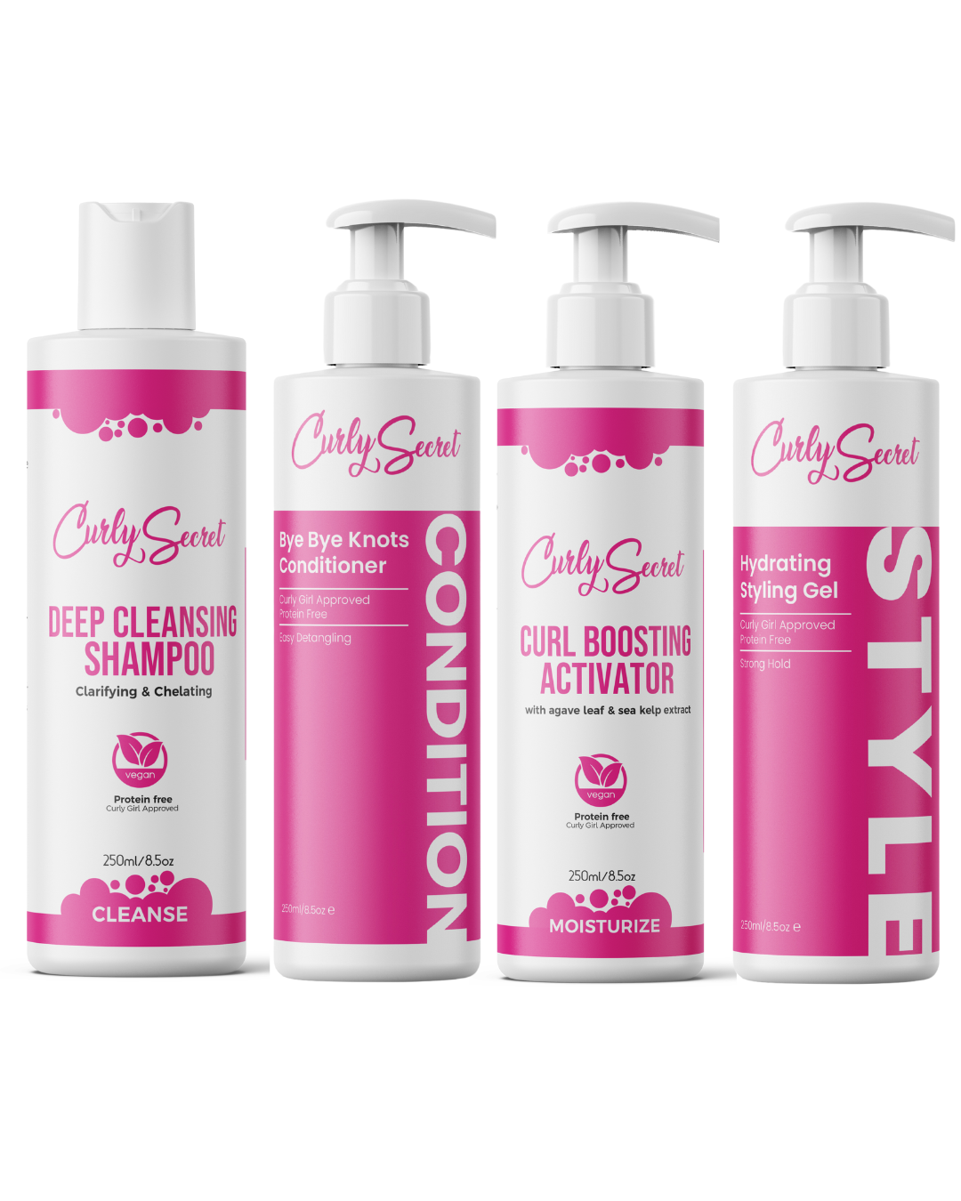 Routine Cheveux Frisés Curly Secret