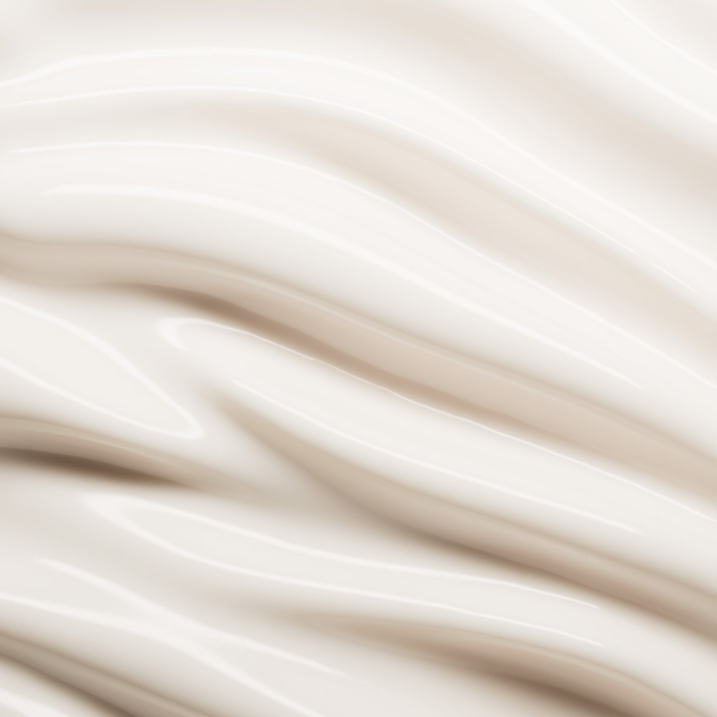 Smooth creamy hair care product texture with gentle waves, ideal for natural hair types
