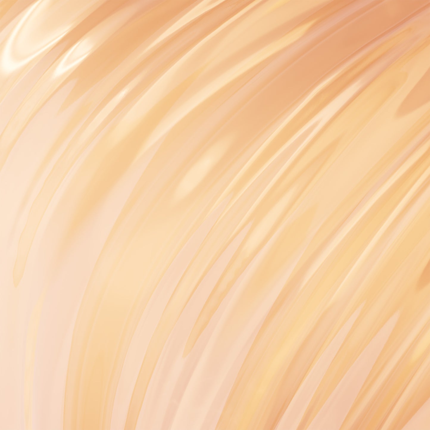 Close-up of smooth, shiny, light blonde hair strands, natural hair texture background.