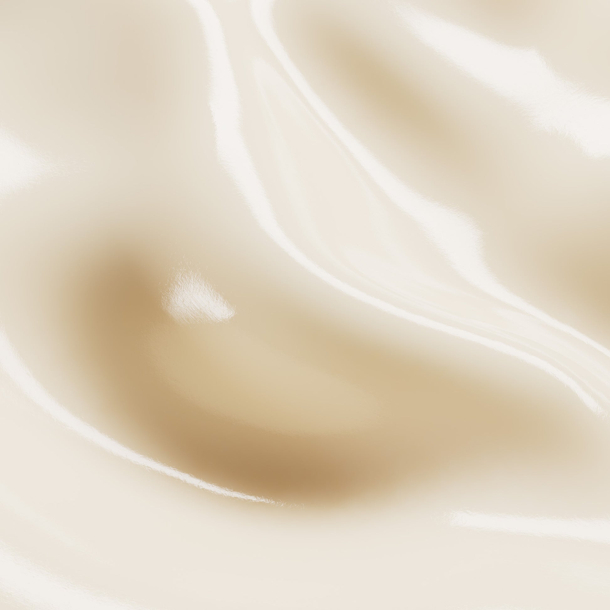 Creamy hair mask texture, smooth beige swirl, natural hair care product close-up