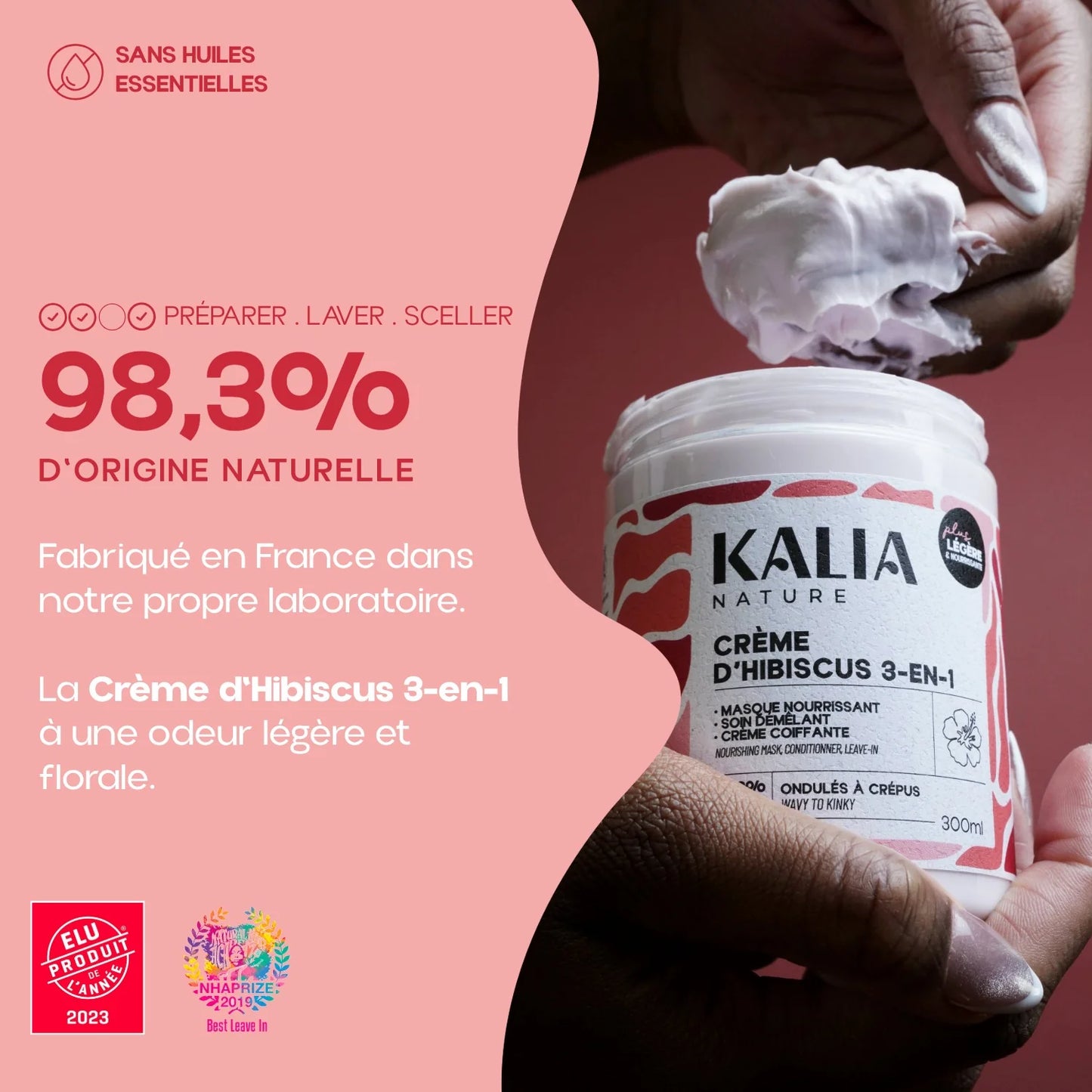 Crème d'Hibiscus 3 en 1
