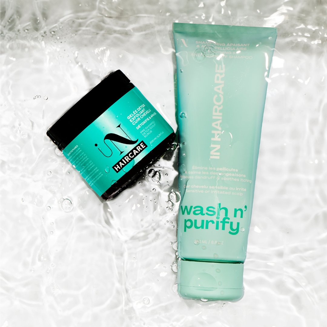 Wash n' Purify - Shampoing Apaisant & Anti-pelliculaire