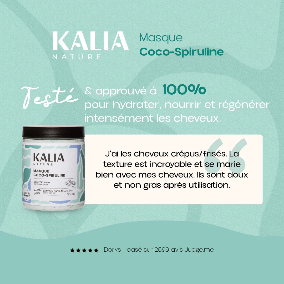 Masque Coco-Spiruline